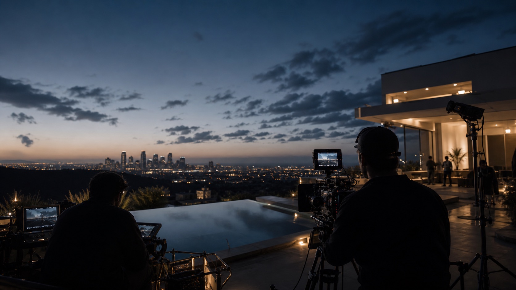 Commercial film production in Los Angeles